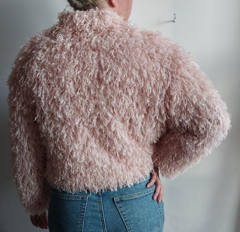 Пушистый жакет 4