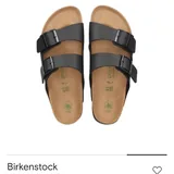Шлепки Birkenstock черные на платформе 2