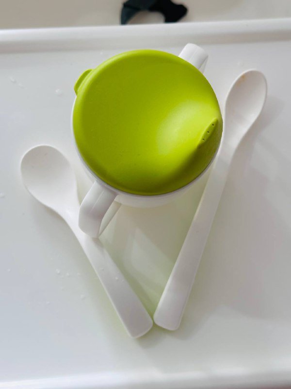 Детский стакан и ложки IKEA 2