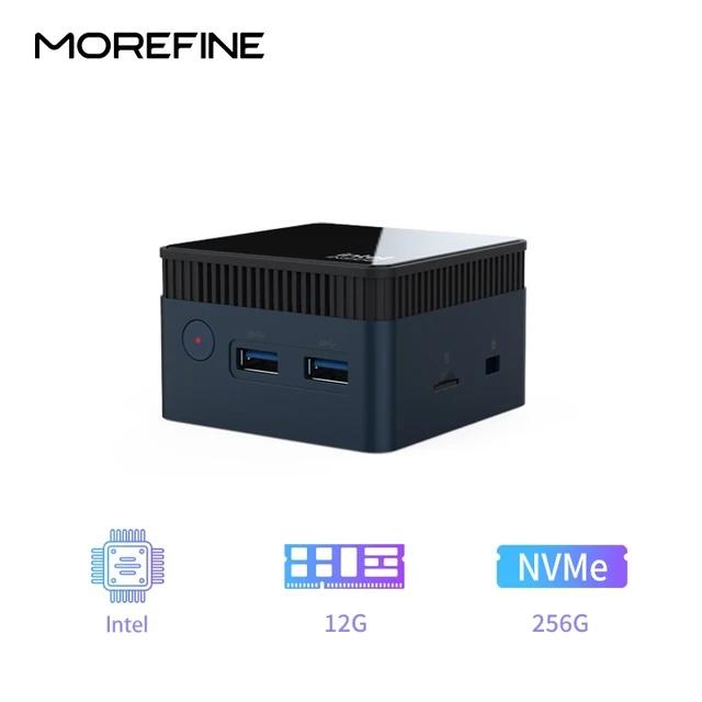 Мини-компьютер MOREFINE M6S с Intel N100, 12Гб ОЗУ, 256Gb SSD 2