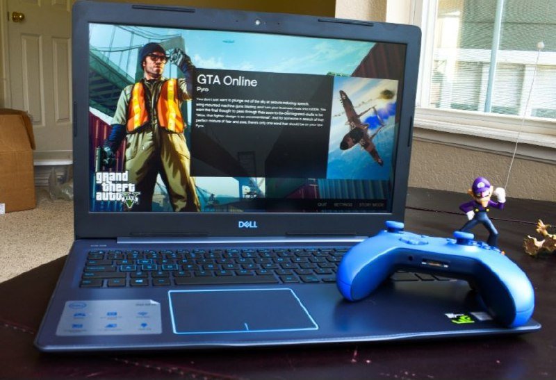 Игровой ноутбук DELL G3 3779 16ГБ SSD 256ГБ Intel i5 GTX 1050