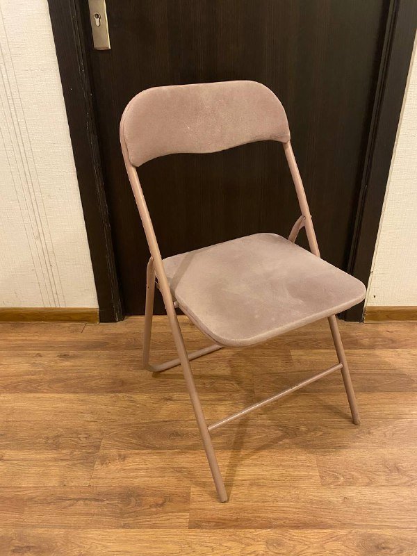 стул складной пыльно-розовый