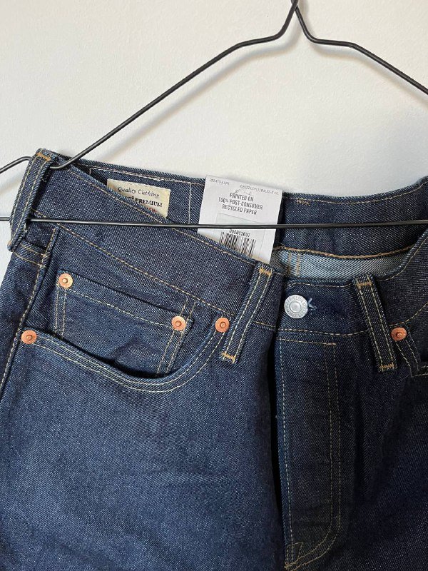 Мужские джинсы Levis 501 оригинал размер 32/32