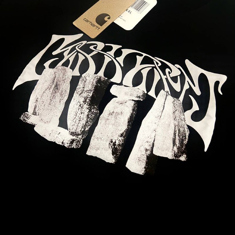 Футболка Carhartt WIP Pagan Tee SS23 черная L XL 2