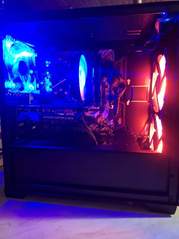 Игровой компьютер с Intel Core i3-10105F и GTX 1660 Ti 2