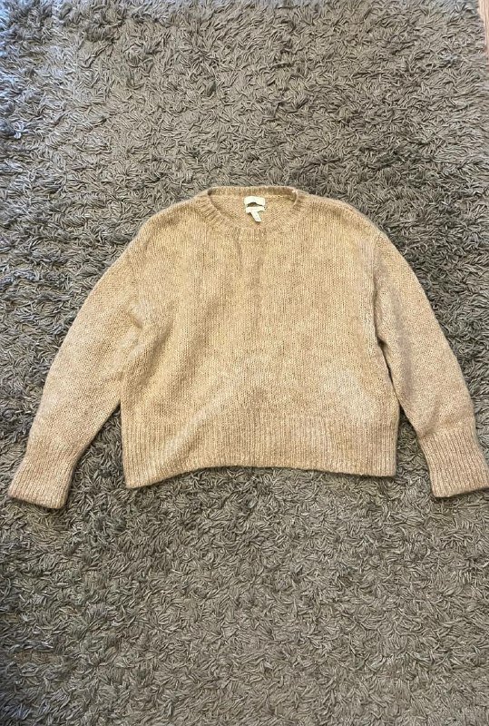 Свитер h&m шерсть альпака с-м