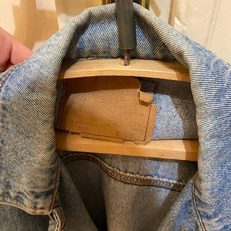 Джинсовая куртка Levi’s винтажная размер L 2
