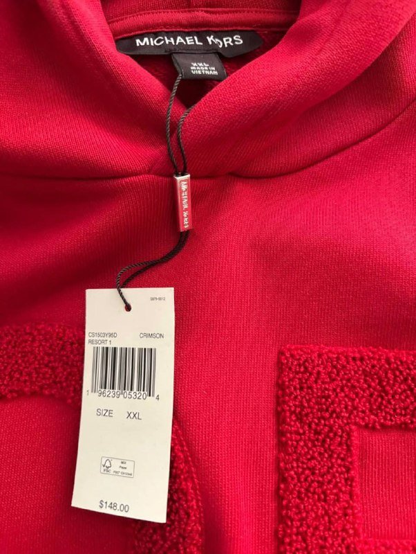 Худи Michael Kors оригинал красное