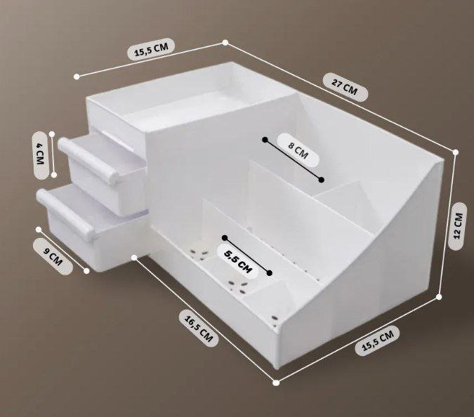 12-карманный белый матерчатый органайзер для хранения 4