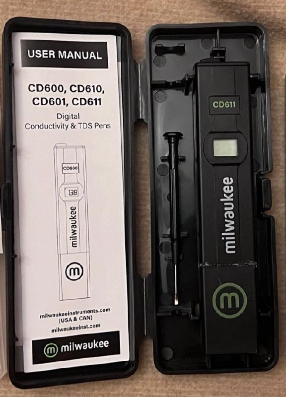 EC TDS метр Milwaukee