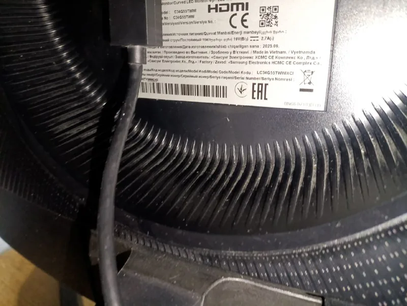 Samsung Odyssey G5 монитор 1