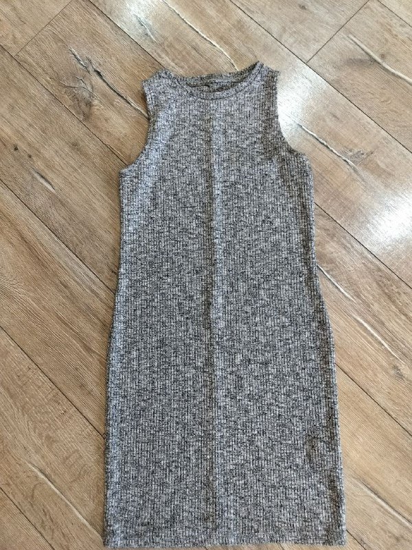 Белое платье Defacto 100% хлопок размер 34 2