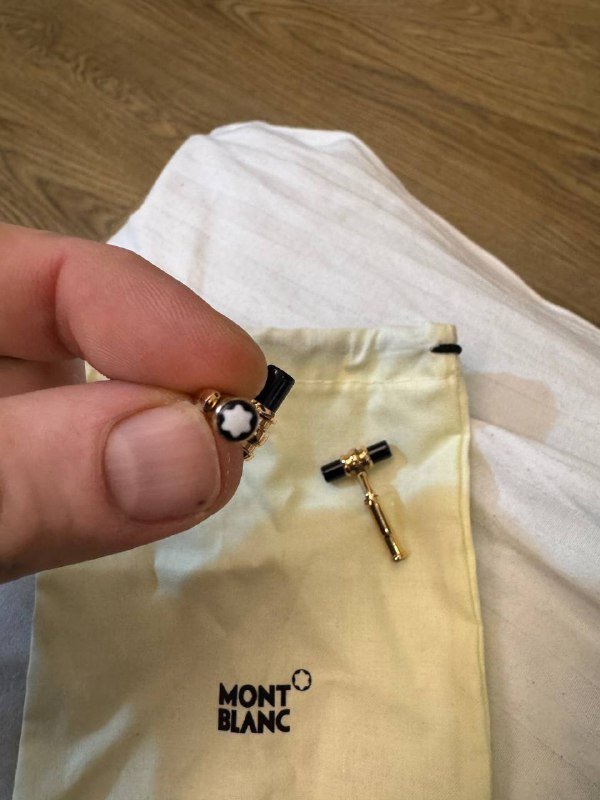 Запонки Mont Blanc в идеальном состоянии 3