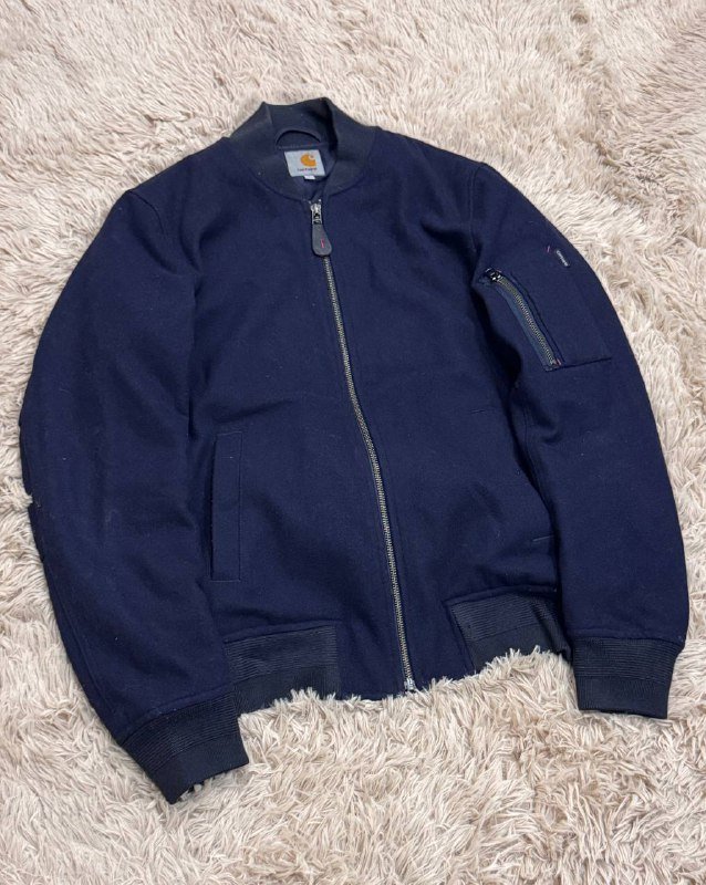 Винтажный бомбер Carhartt размер L 2