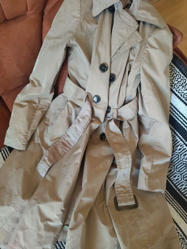 Бежевый трэнч Zara 4