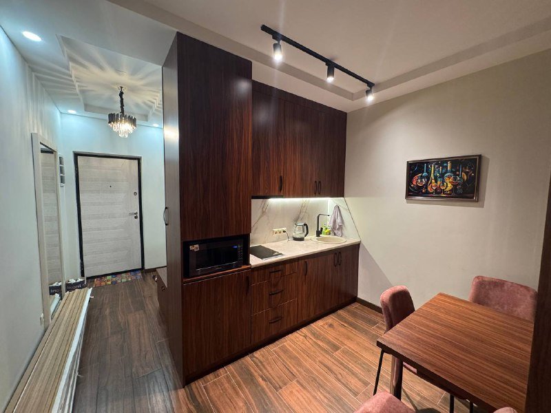 Студия 36 кв м с балконом 3