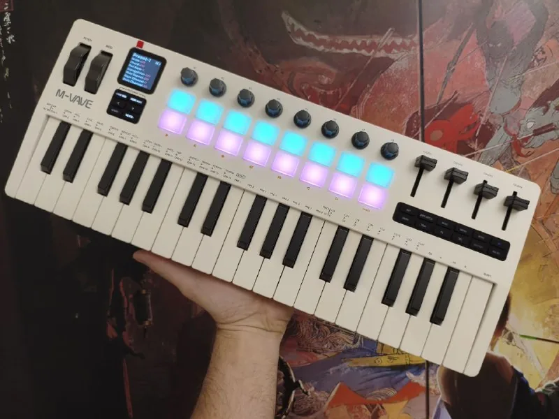 Миди клавиатура M-Wave SMK-37 Pro, Jamjum JK-25 1
