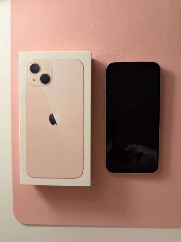 iPhone 13 128 ГБ розовый