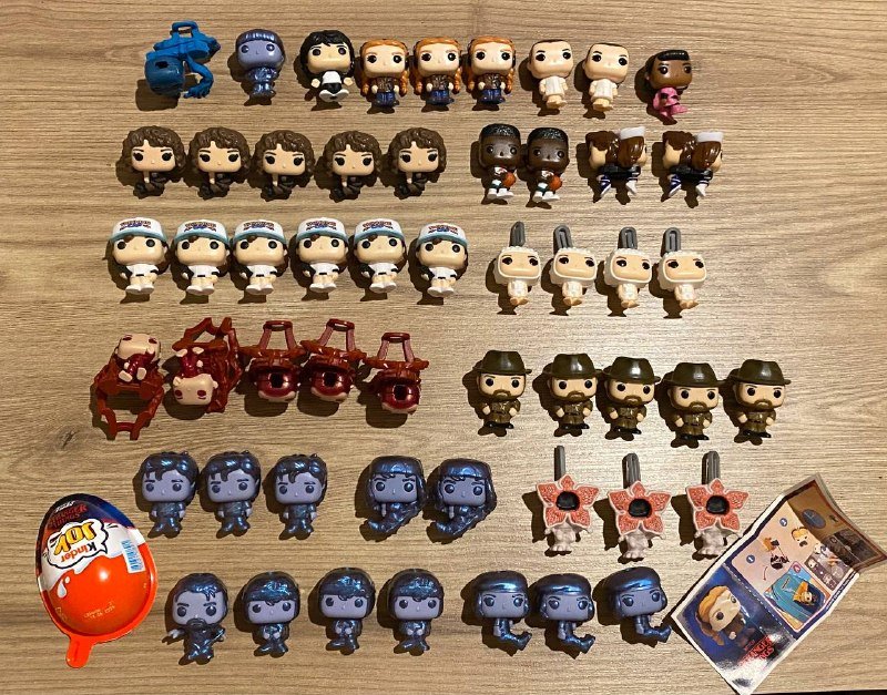 Фигурки Kinder Joy Stranger Things