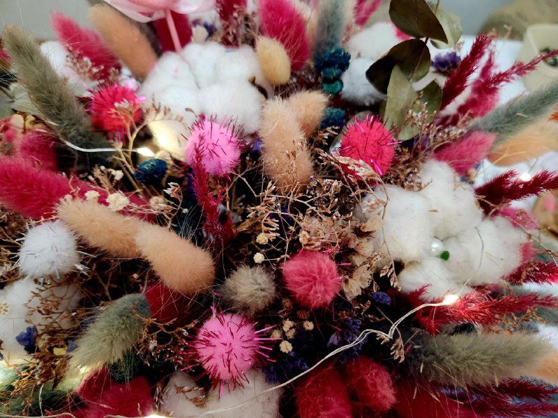 Букет сухоцветов для интерьера и подарка 3