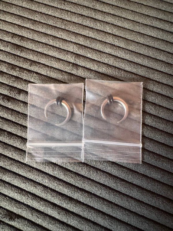 Колечки для проколов, 2 штуки