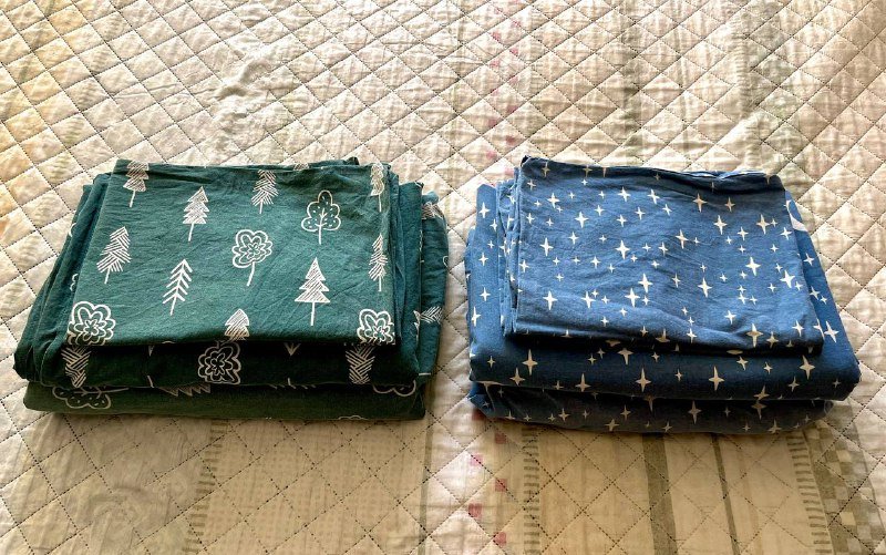 Одеяло теплое синтетическое, подушка, комплекты постельного белья 5