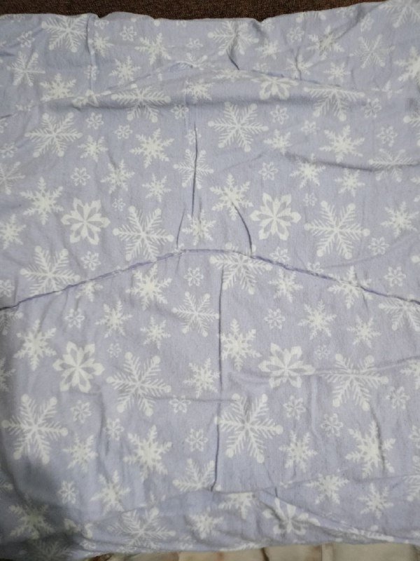 Теплое одеяло фланель 1.30x1.90 постиранное