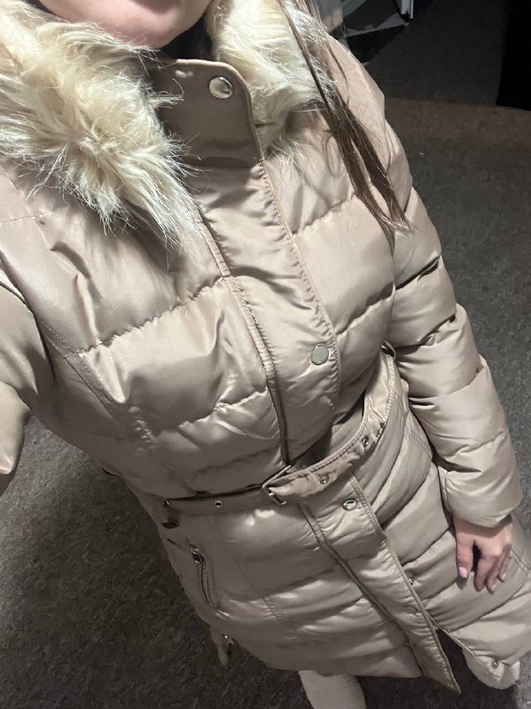 пуховик женский размер S 3