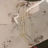 Pearl forehead chain, pearl necklace 4