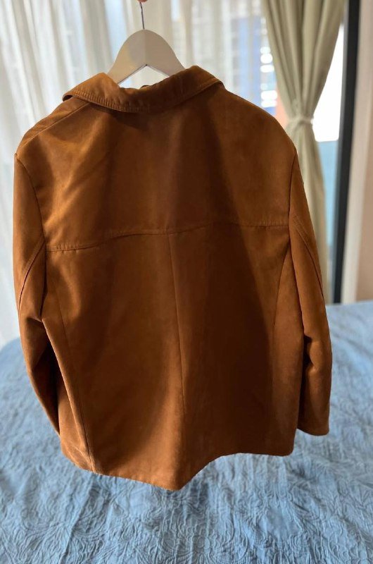 Замшевый пиджак H&M размер L 5