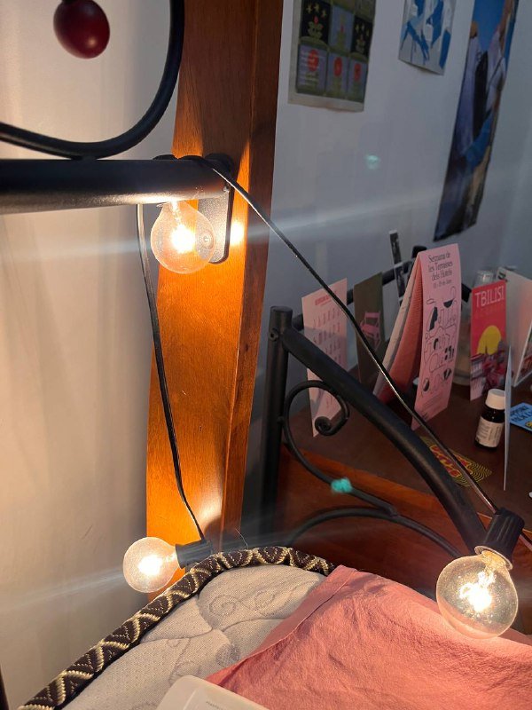 Гирлянда с лампами 25 шт 3