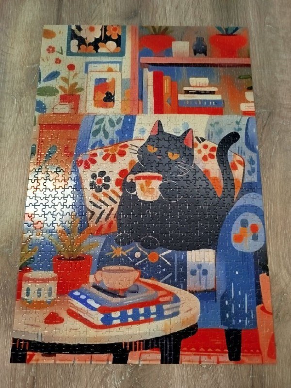 Пазл кот 1000 шт 2