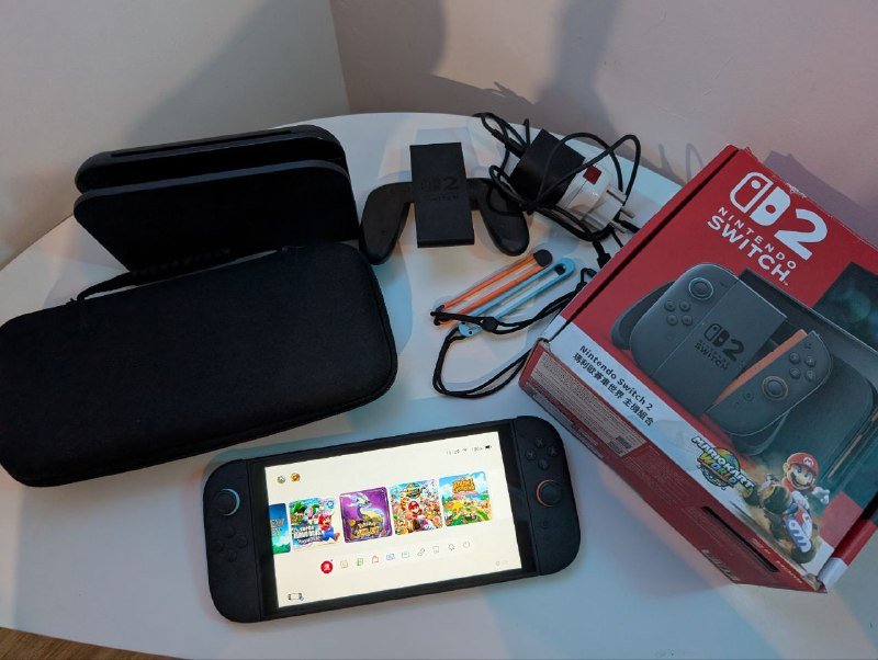 Nintendo Switch 2 Black 256 GB, The Legend of Zelda: Tears of the Kingdom, Marshall Major 4 Headphones