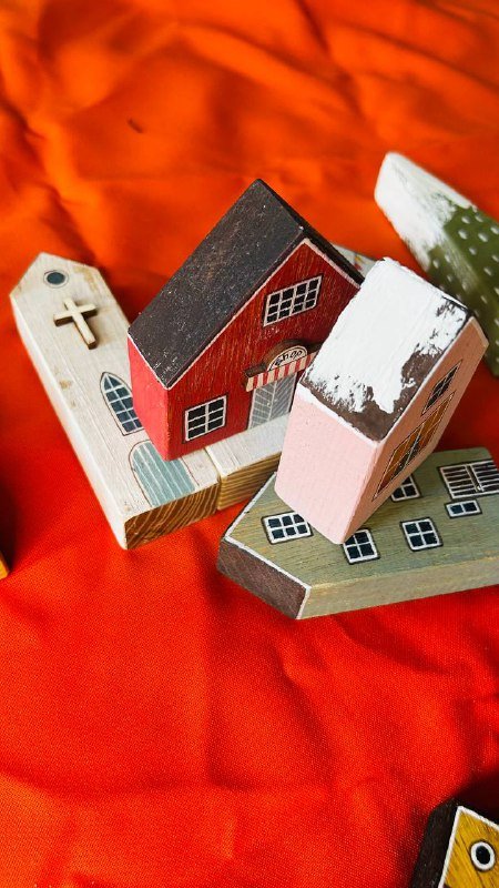 Домики ручной работы летние и зимние для уюта 2