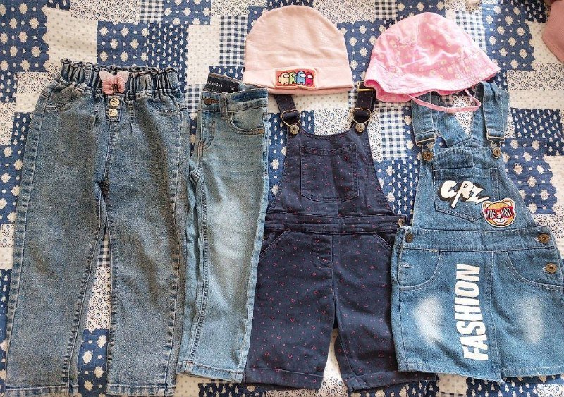 Пакет одежды для девочки 3-4 года