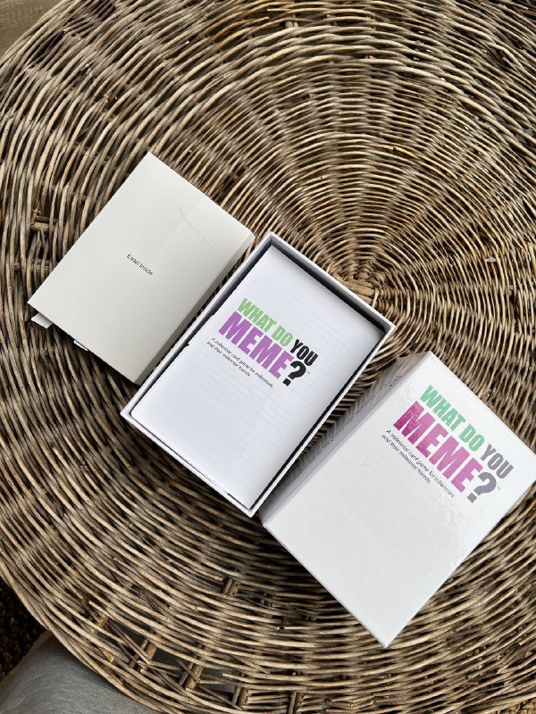 Настольная игра про мемы, наклейки, чехлы на iPad mini, ободок для волос 4