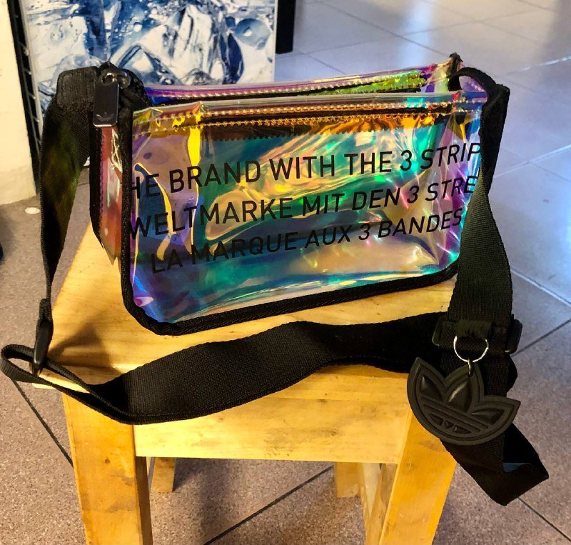 Оригинальная сумка adidas полупрозрачная 3