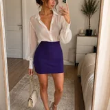 Фиолетовая юбка ASOS 1