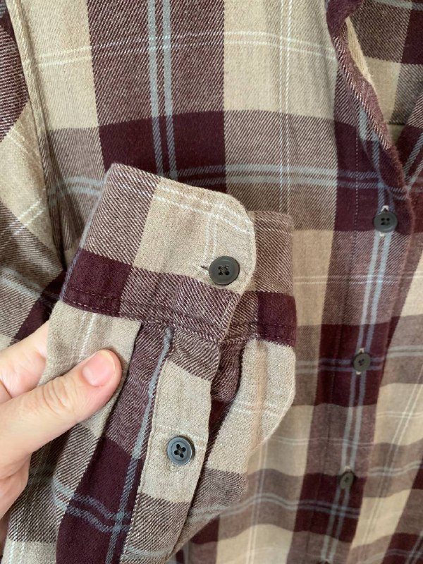 Платье фланель Uniqlo размер S свободное на М с карманами 4