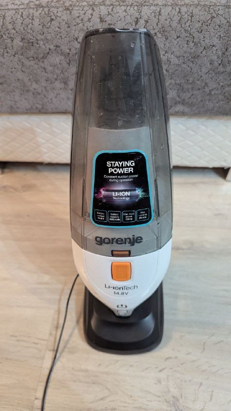 Ручной пылесос Gorenje MVC148FW 1