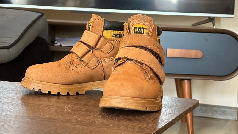 Ботинки Caterpillar размер 32 натуральная кожа 2