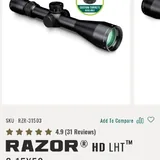 Оптический прицел Vortex Razor HD LHT 3-15x50 3