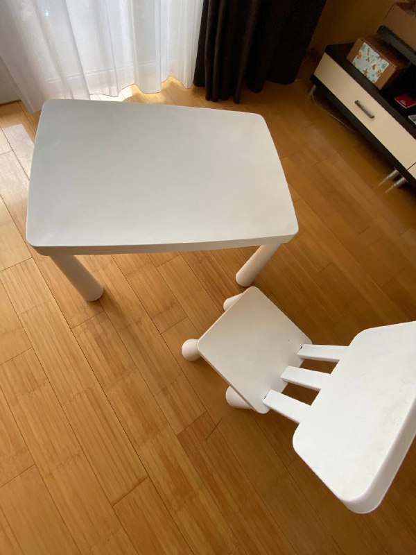 Ikea mammut детский стол и стульчик 2