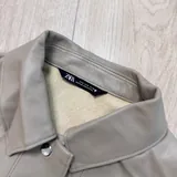 Рубашка Zara из экокожи 3