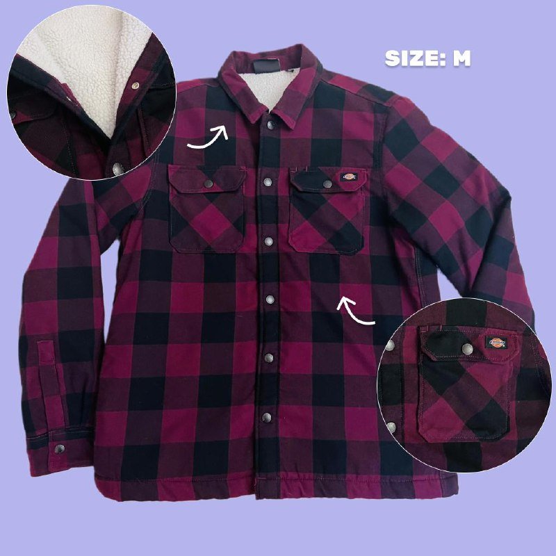 Мужская куртка рубашка овершерт Dickies Sacramento M