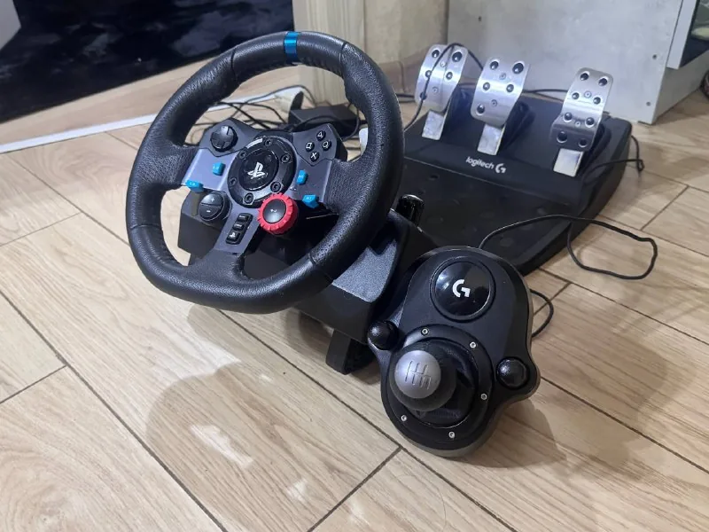 Logitech G29 руль, педали, коробка передач
