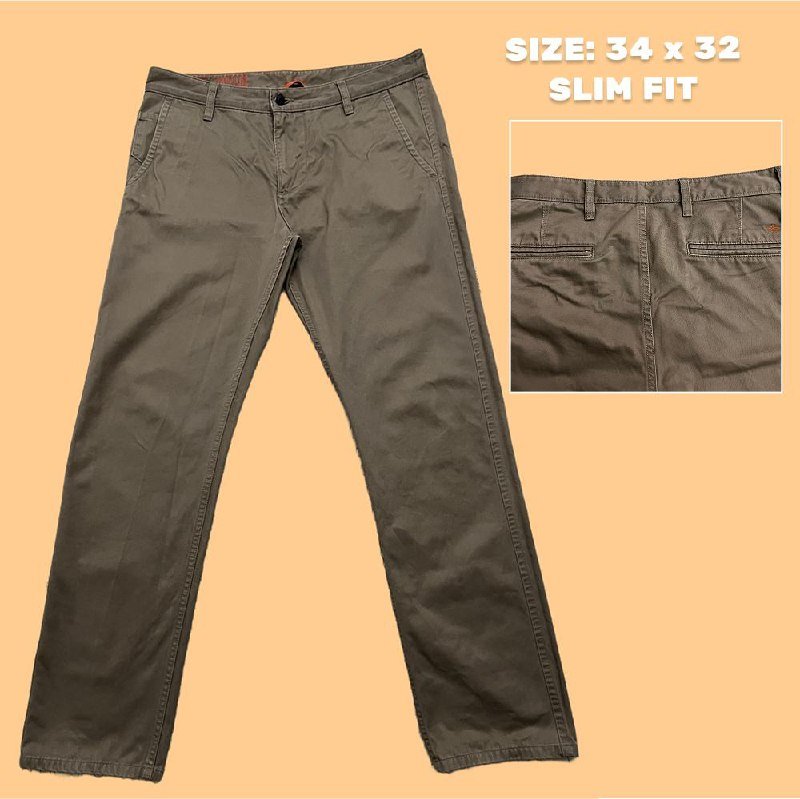 Мужские штаны чинос Dockers синие и песочного цвета 2