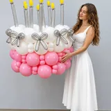 Праздничные торты из шаров на заказ 4