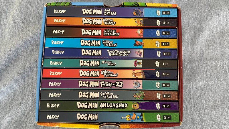 Комиксы Dogman набор из 11 книг на английском 2