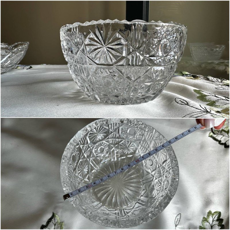 Хрустальная ваза